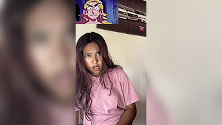 Petite Indian reacts to LITHICA THE SUCCUBUS