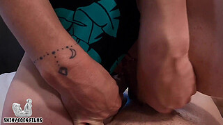 Stepmom Cures Stepson's Embarrassing Erection - Jane Cane, Shiny Shaft Films