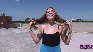 All Natural Tampa Beauty Gets Naked In Public