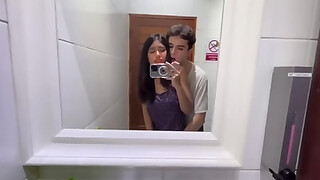 Real Brother Step Sister Home Toilet Sex Mms