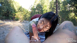 Thick Latina step sis swallows my CUM in Yosemite National Park - Cami Strella Lev Lieben