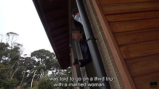 Unfaithful Japanese wife onsen getaway with a catch