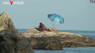 Beach Voyeur. Nude beach photo shoot ended with hardcore sex under the sun