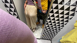 Got cum in mouth in fitting room || Murstar