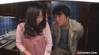 Lovely Housewife Had Wild Sex With A Plumber - Nozomi Hazuki