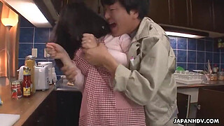 Lovely Housewife Had Wild Sex With A Plumber - Nozomi Hazuki