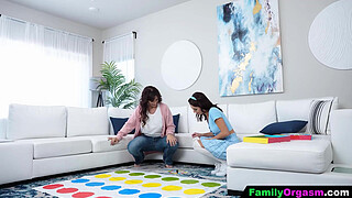 FamilyOrgasm - Mom and Stepdaughter Got Spied Playing with Each Other