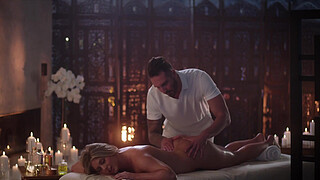 VIXEN Voluptuous Kayley gets a special deep massage session