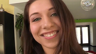 REALITY KINGS - Teen cockloving amateur receives her facial