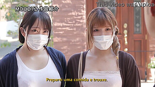 step Mother and Daughter Came to Save My Body and Soul {Subtitled} Akari Nimura