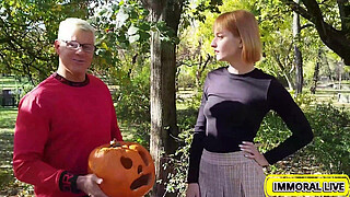 Pumpkin Crushed Cum Submissive, Dolly's Vengeful Gangbang For Porno Dan!