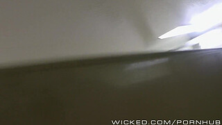 Wicked - Couple has sex in public bathroom