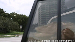 Blonde Chick Naked In Public