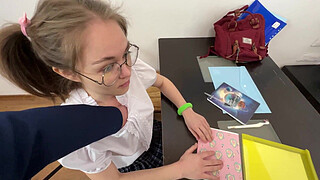 LUSTFUL STUDENT PASSES THE EXAM