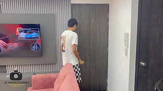 I help my pregnant neighbor in exchange for a nice fuck and cum inside her pussy. H.L.