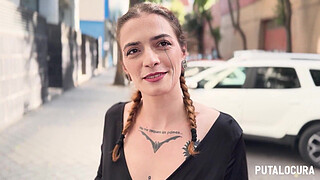 PutaLocura - Caught and very dirty creampie for the tattooed Spanish chick Malafalda