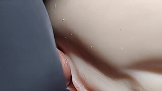 I was in her pussy and her booty.