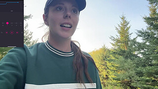 Risky Trail Walk With My Lush! | Public Orgasm | Remote Vibrator