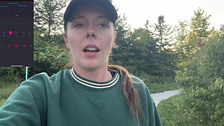 Risky Trail Walk With My Lush! | Public Orgasm | Remote Vibrator