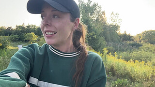 Risky Trail Walk With My Lush! | Public Orgasm | Remote Vibrator