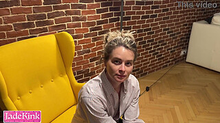 Kinky Chick BDSM Bound Booty Rough Spanking