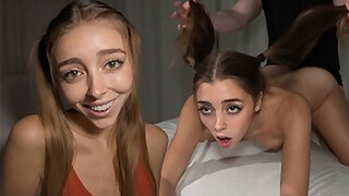 MANHANDLED BY HER ROOMMATE - Desperate Spanish Teen Fucked Like Meat - TIKTOK LIFE - Mary Popiense