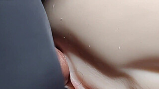 Shaft back in her pussy