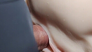 Shaft back in her pussy