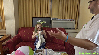 Luna Lips' Gangbang, Pregnant Pussy Fucked By Many Horny Hung Cocks!