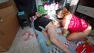 Don't run outside! Let me feel it throbbing inside my pussy, please!