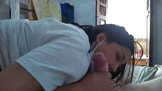 Keilimar happy to fuck with her stepfather!!