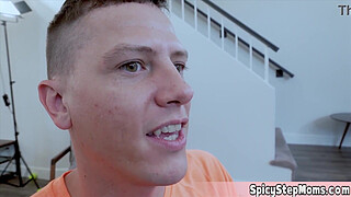 Today we are going to change stepmoms so this taboo fucking session will be different