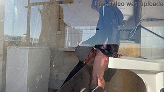 LAUNDRY ROOM - YOU EAT MY NEIGHBOR'S PUSSY??? - AMATEUR WIFE