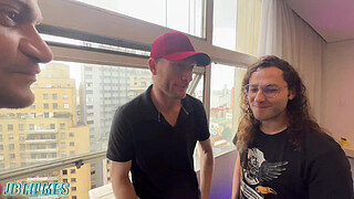 MY FRIENDS WENT TO MY HOUSE AND PERFORMED A DP ON MY step GRANDMA, THE OLD GUY