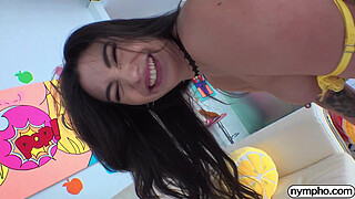 NYMPHO Megan Mistakes makes you horny