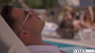 VIXEN Stunning Blonde Kaisa Seduces Her Bestie's New Man - Alberto Blanco