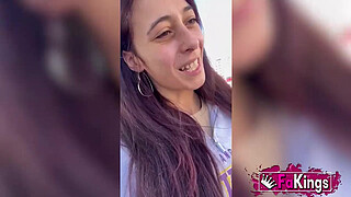 Sofia Sweet Secrett gets a HARD FUCK and some PUBLIC BLOWJOBS in Madrid