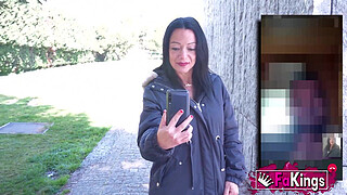 Sexy teacher Aura Rodriguez combs social network looking for young dicks to ride!