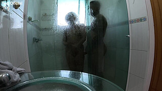 After intense anal sex the young chick wants more in the bathroom - Nands Ninfetinha