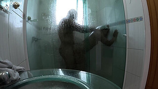 After intense anal sex the young chick wants more in the bathroom - Nands Ninfetinha