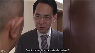 My First Time Being a Cuckold - The Fetish of an Employee of a Certain Elite Bank [pt-br] Maki Kyouko