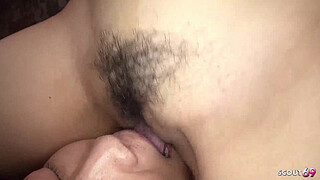 Japanese Domina give intense Femdom Hand and Footjob to Client in Japan at Uncensored JAV Porn