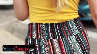 Donnie Can’t Believe He’s About To Fuck A Irresistible Babe He Just Met At The Park - TeamSkeet