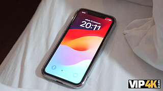 VIP4K. Mature dominant dame is fucking her friend’s obedient offspring