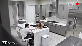 SPYFAM Ava Addams Begs For Stepson's Penis On Valentine's Day