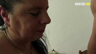 BBW GILF Hanne & Her BFF Elif O. Team Up in a 4some Party - AMATEUR EURO