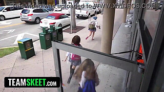 Stealing Purses, Stealing Hearts: BFFs Emma and River Get Caught by Officer Mike