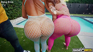 Oily Big Butt Duo