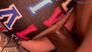 Bbc stepdad tore stepdaughter pants then punished her tight butt pussy !! Fuck your cock is so big , fuck my pussy hard don’t stop until you cum inside me please