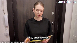 I never thought that a chick from a sex shop would knock on my door!